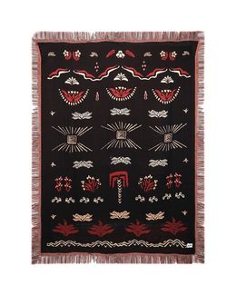 Al Karam Cotton Tribal Throw Blanket 50 x 60 inches