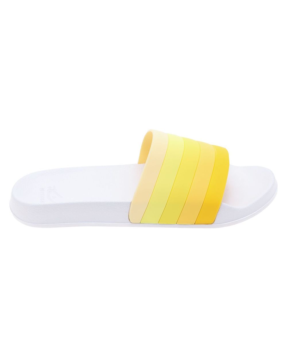 Mishkat Yellow White Sliders for Women Buy Footwear online