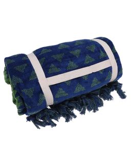 Shababuna x HNAK Palm Trees Souvenir Towel (Blue & Green)